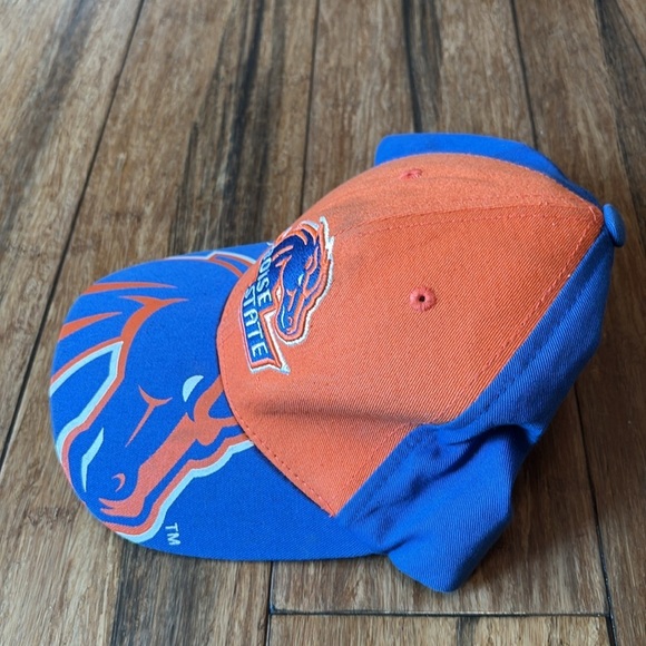 Boise State University Broncos Dad Strapback Hat Cap One Size Big Logo Idaho - Picture 3 of 10